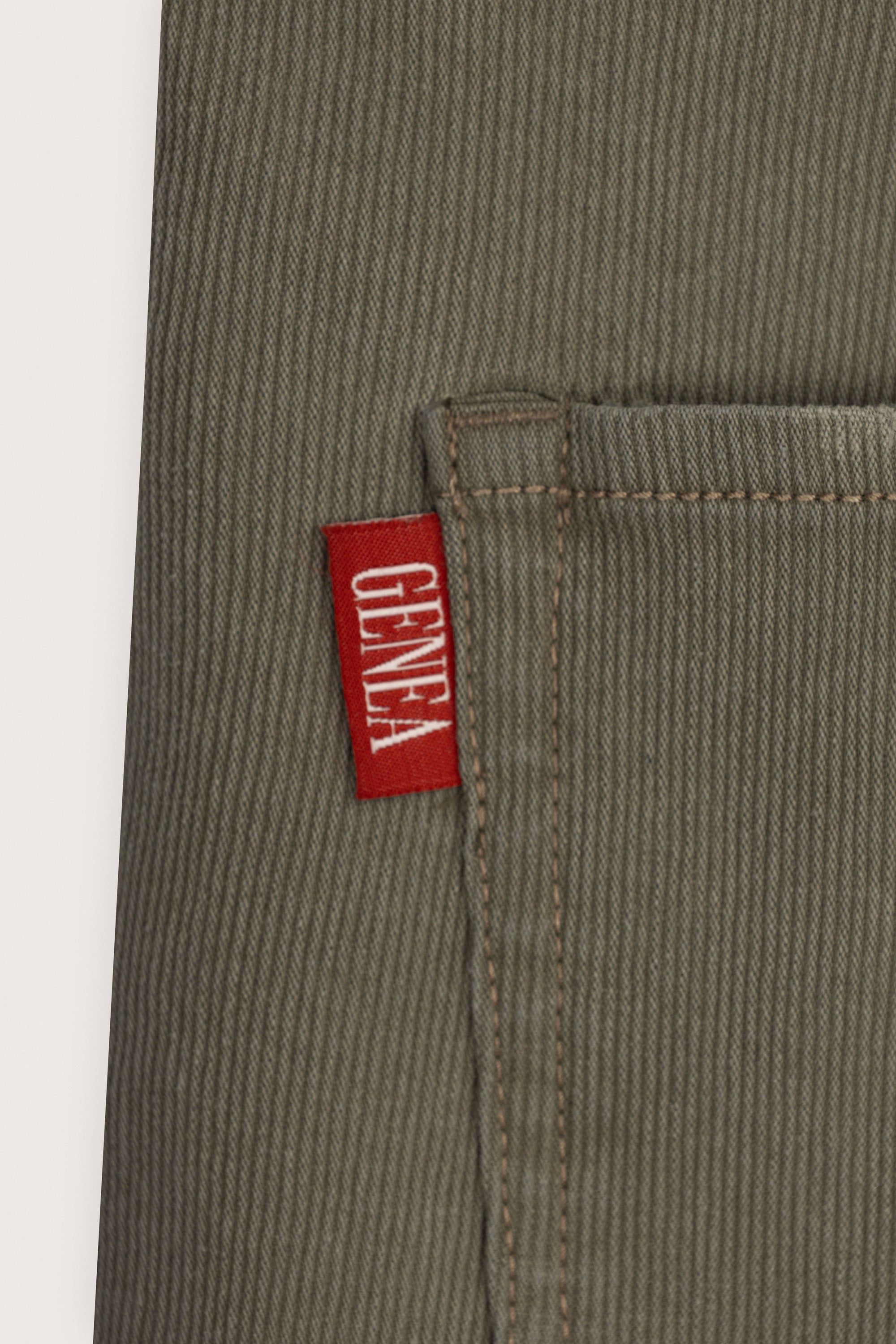 Olive Green Corded Denim Jorts