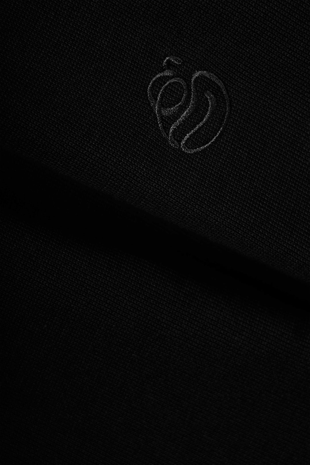Black Sleeveless Cotton Knit Top