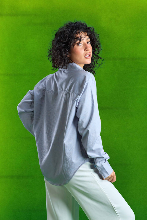 Lilac Textured Shirt