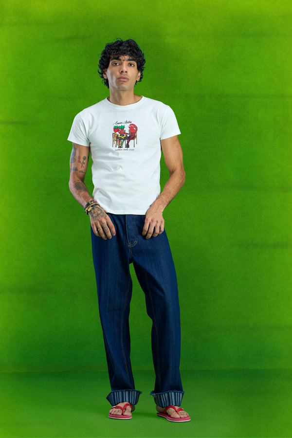 Off-White Summer Salad Slim T-shirt