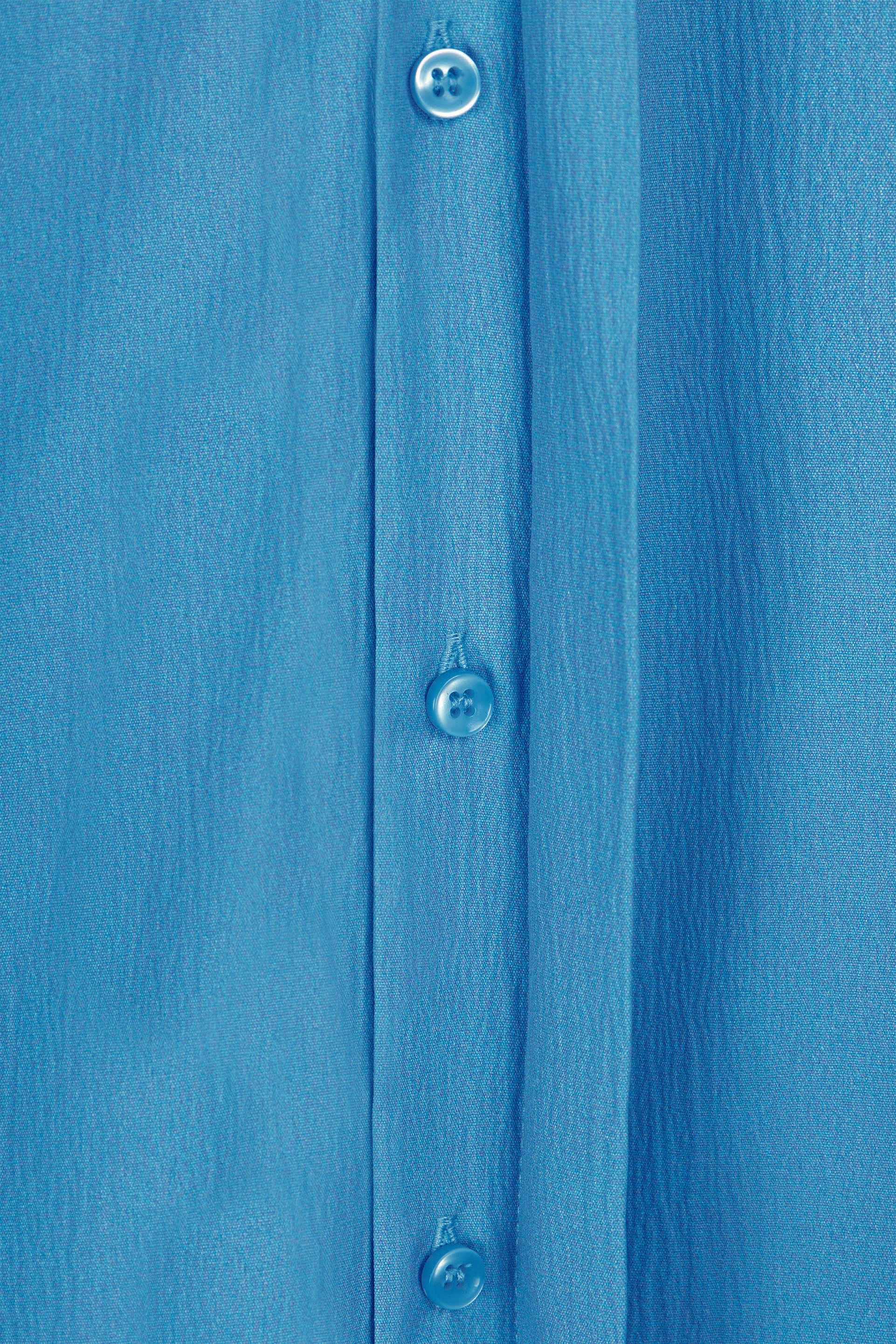 Sky Blue Textured Shirt