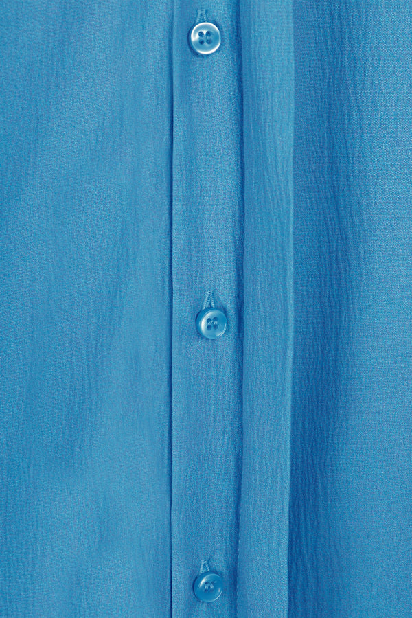 Sky Blue Textured Shirt