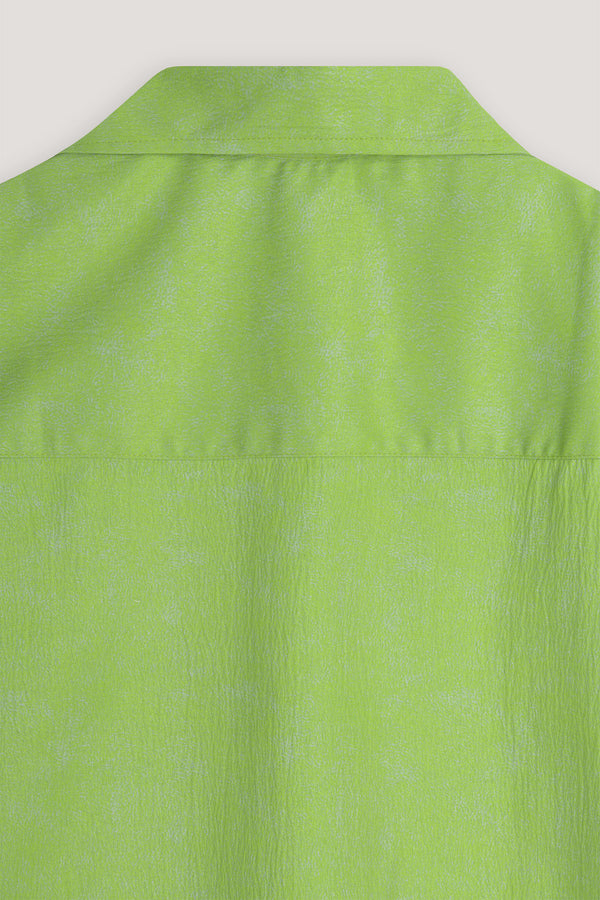 Lime Textured Shirt