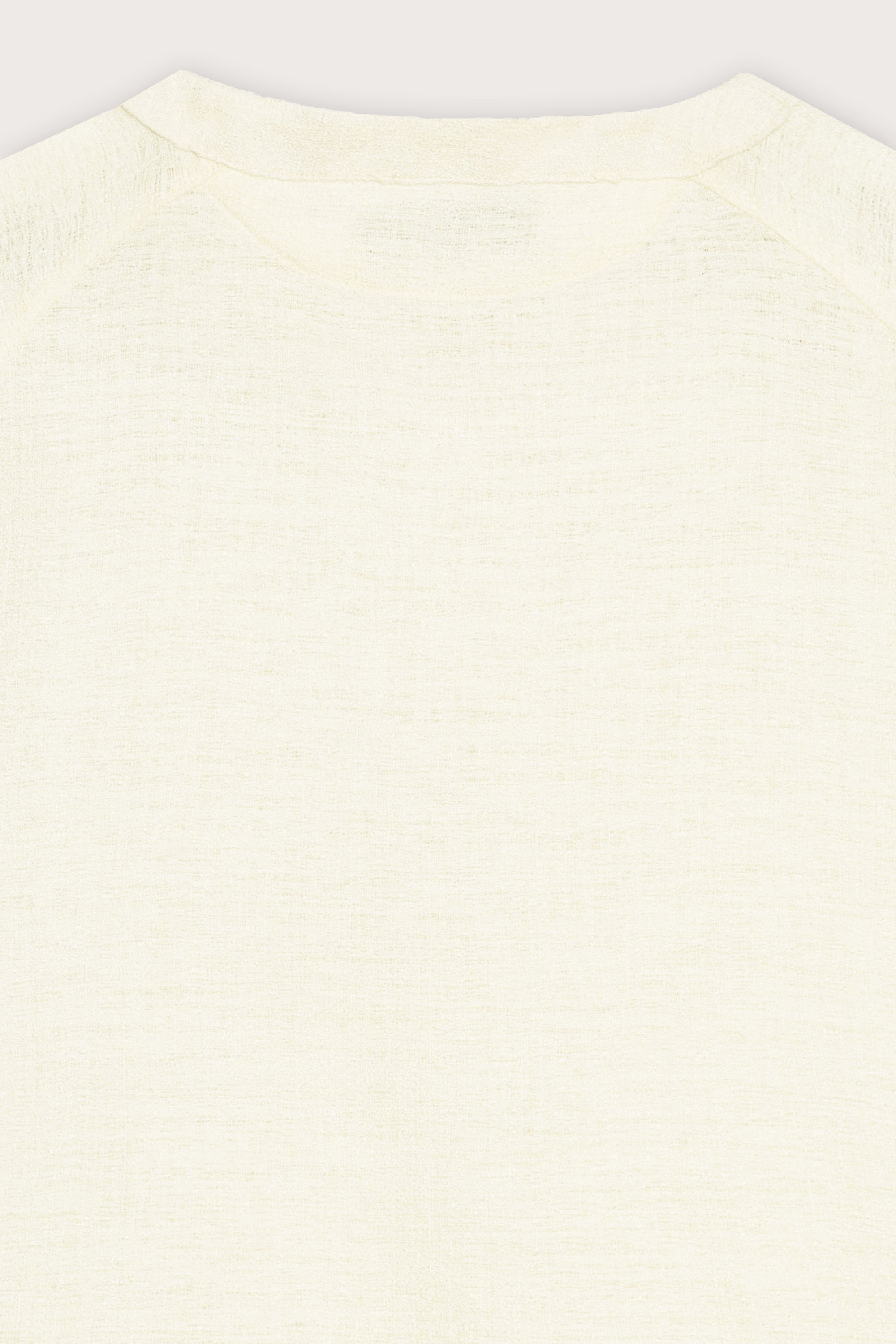 White Linen Texture Sleeveless Top