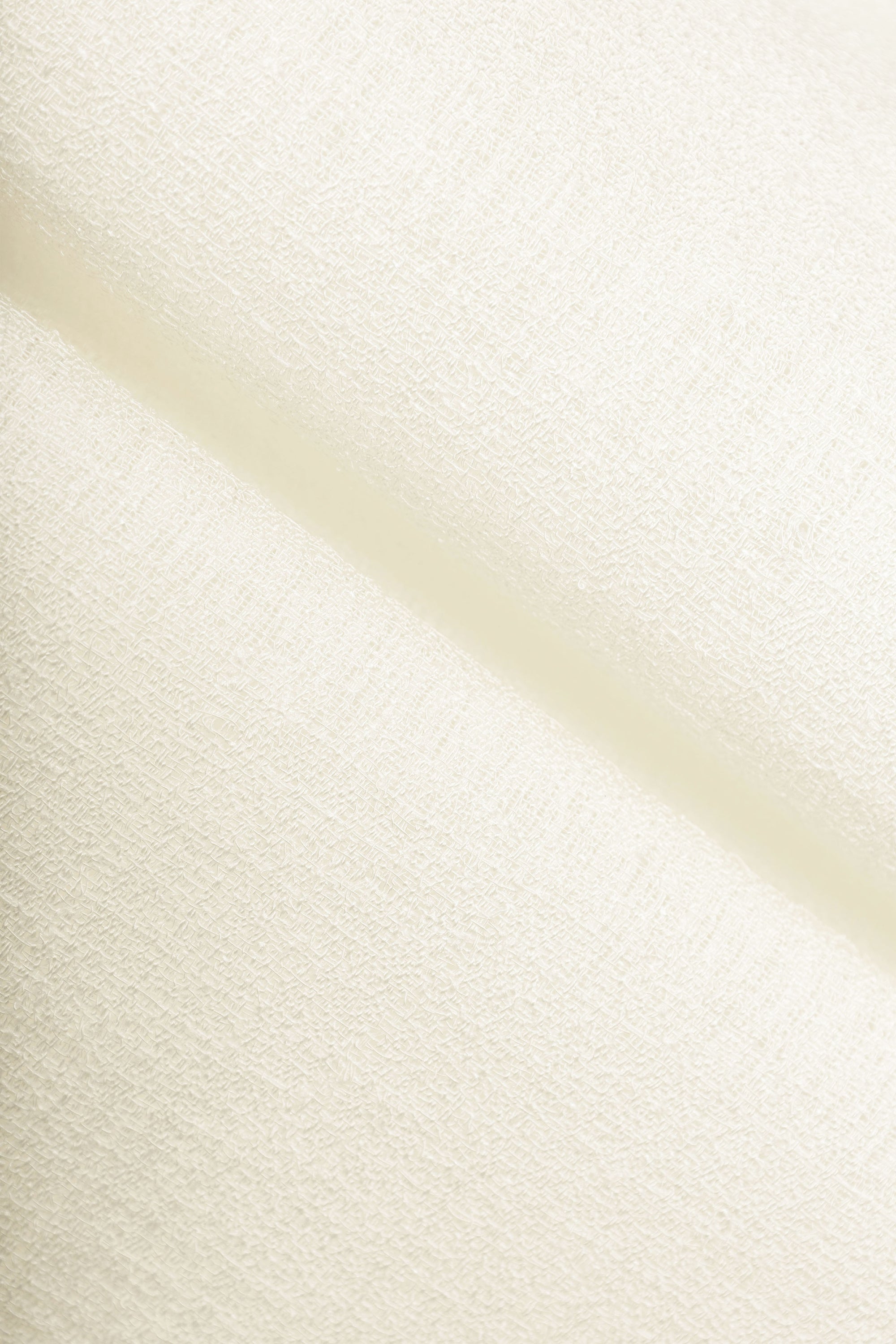 White Linen Texture Sleeveless Top
