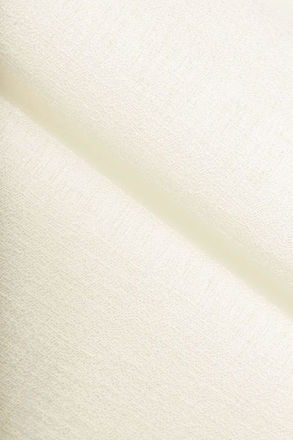 White Linen Texture Sleeveless Top