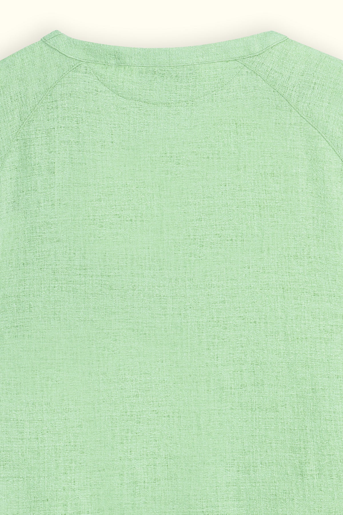 Mint Linen Texture Sleeveless Top