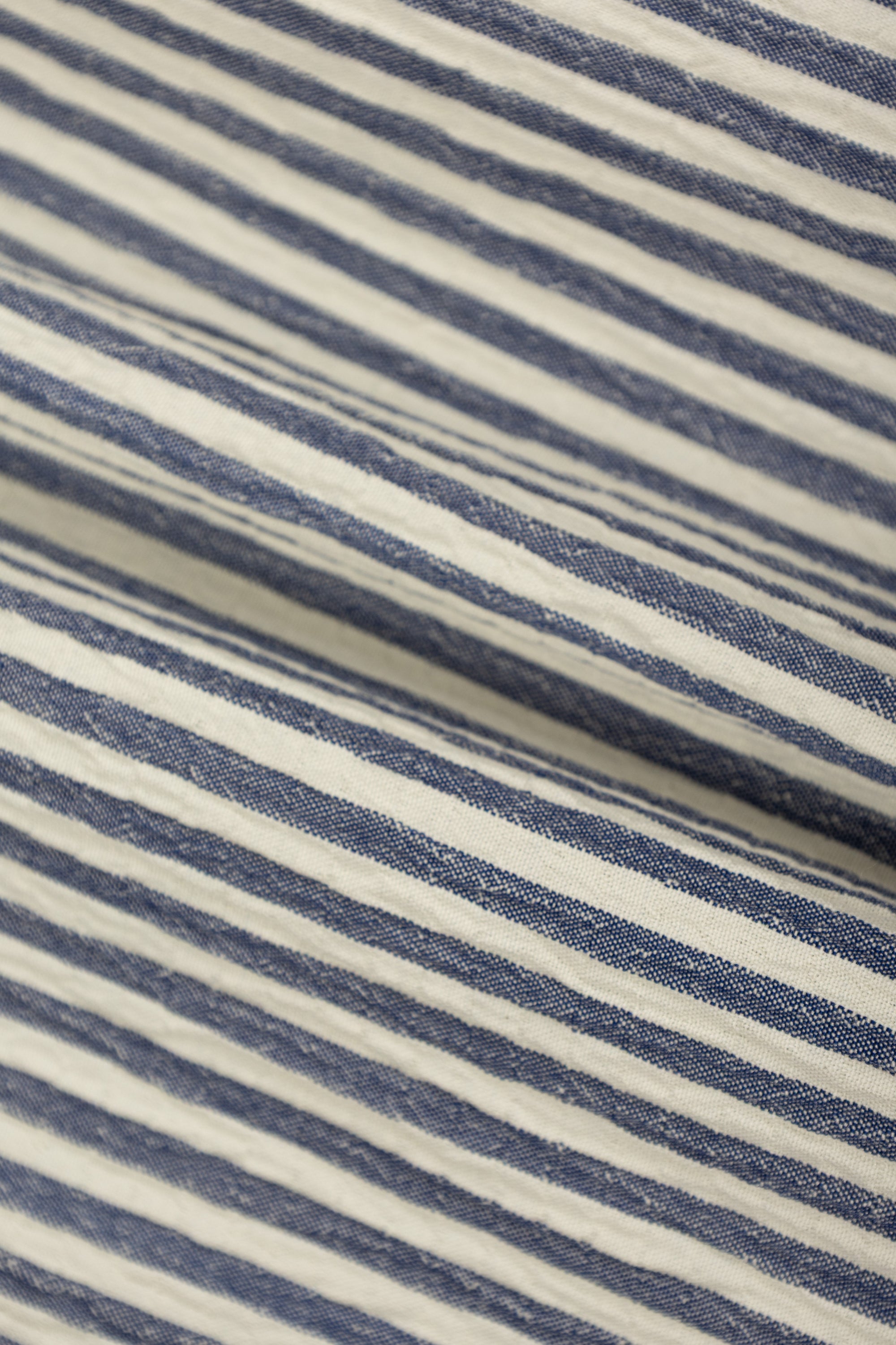 Blue Long Sleeve Striped Shirt