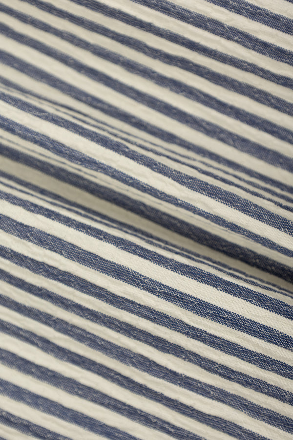 Blue Long Sleeve Striped Shirt