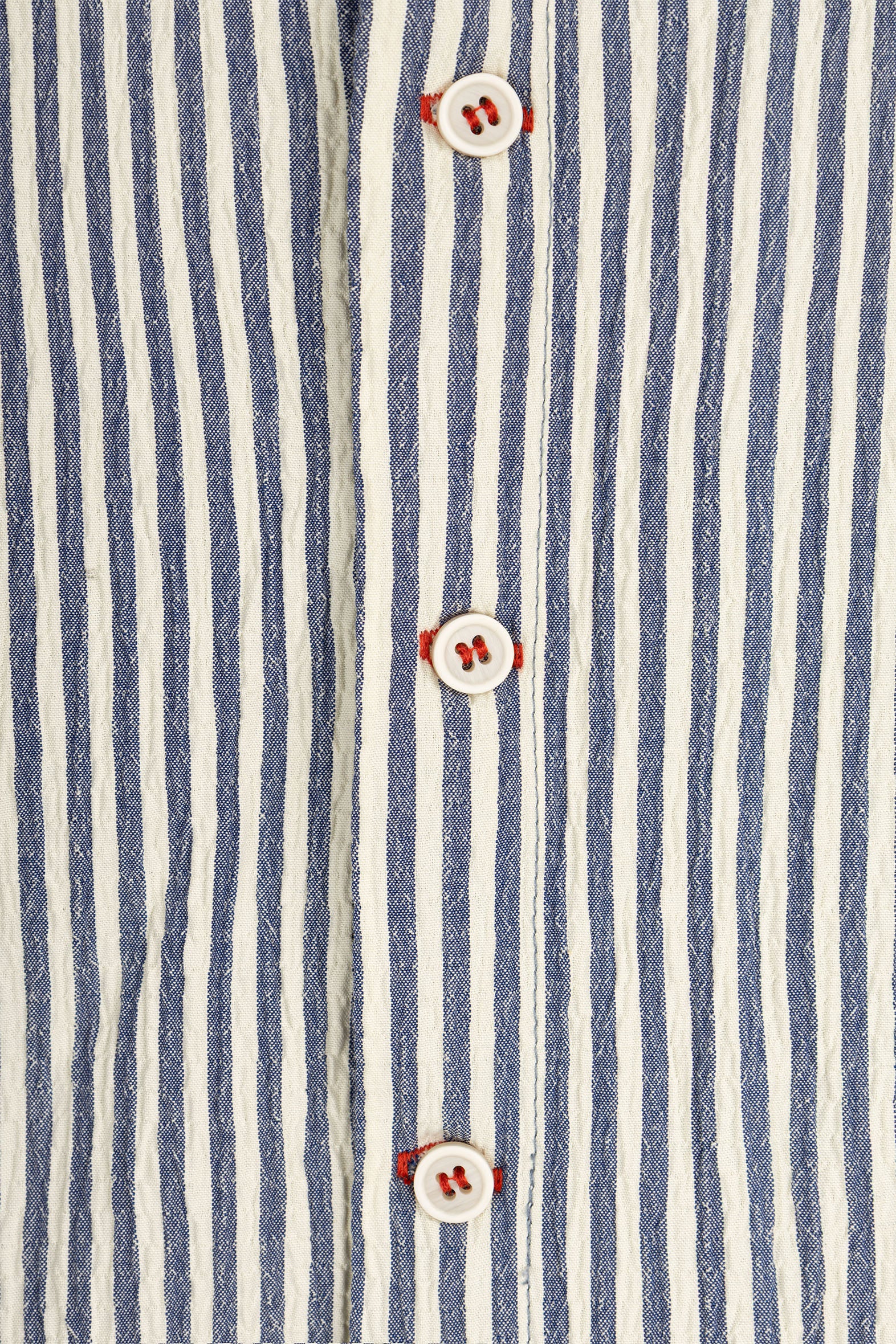 Blue Long Sleeve Striped Shirt