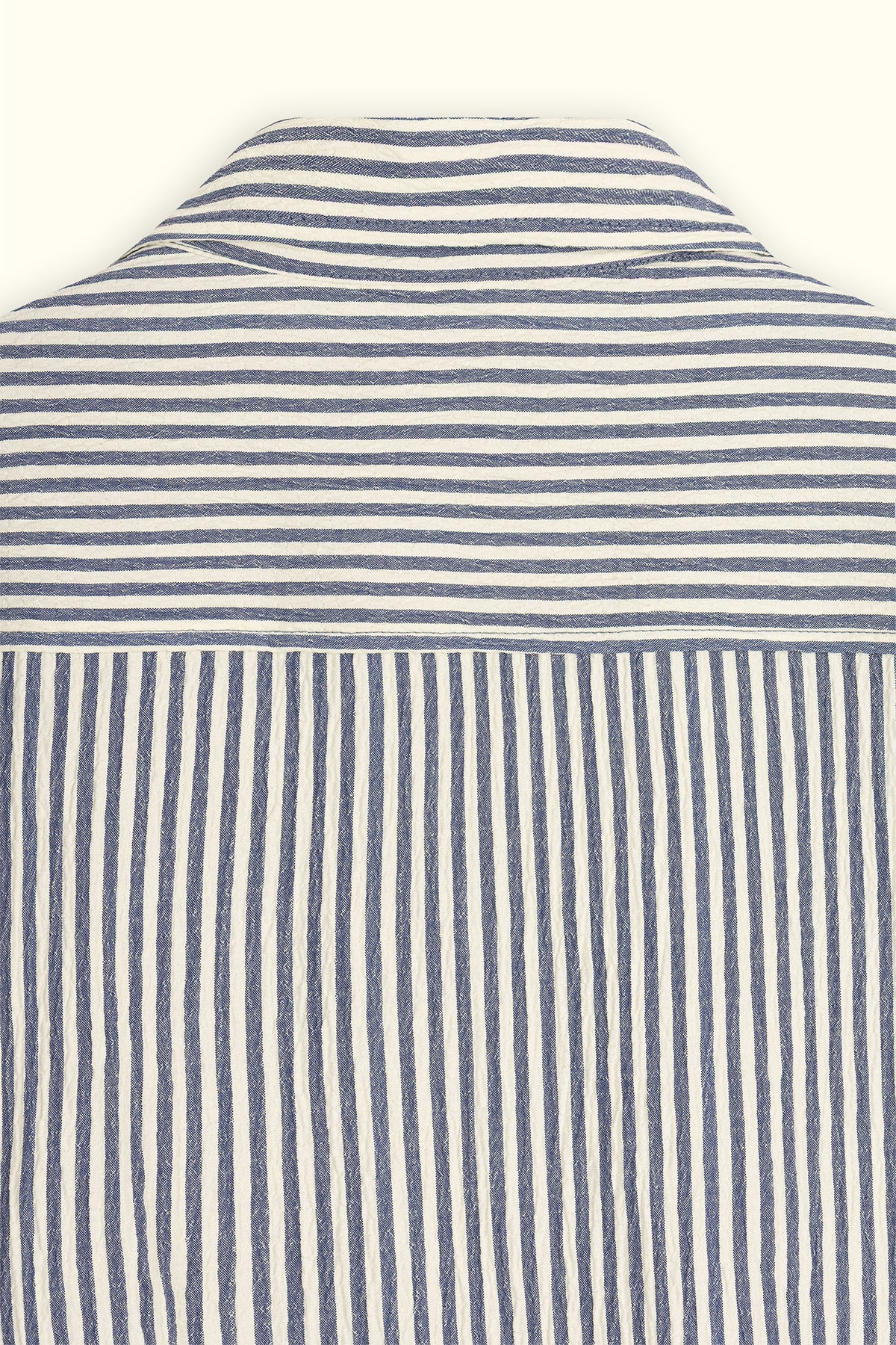 Blue Long Sleeve Striped Shirt