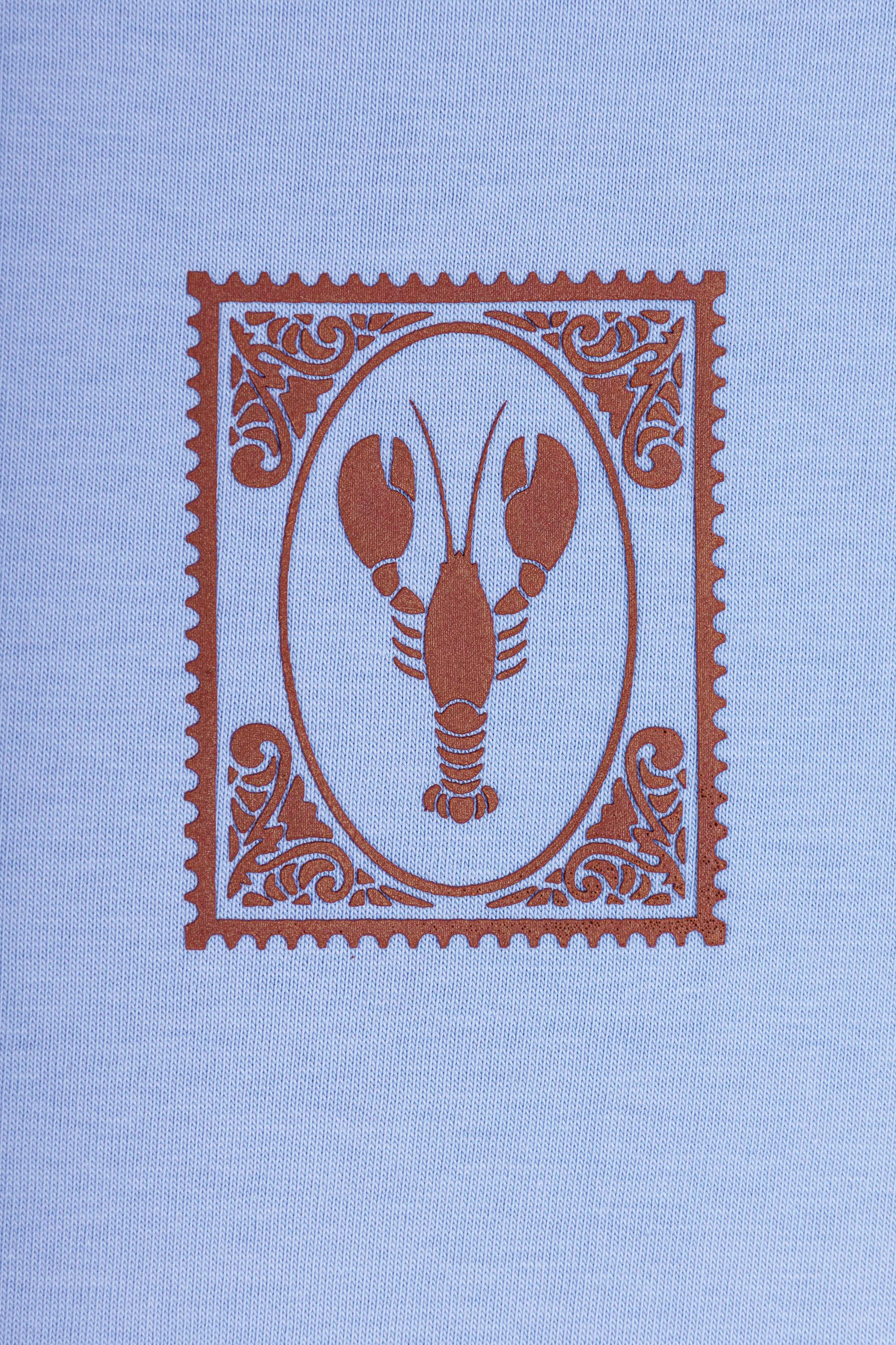 Light Blue Lobster Slim T-shirt