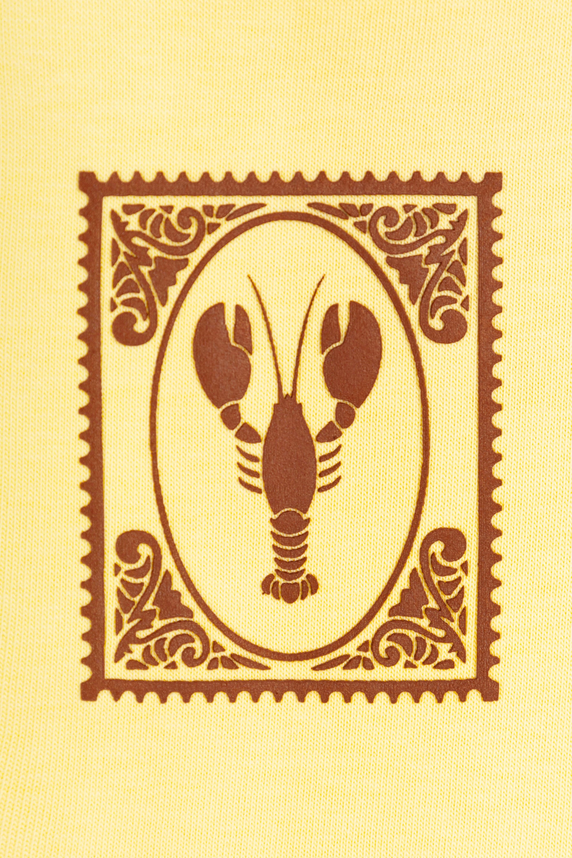 Butter Yellow Lobster Slim T-shirt